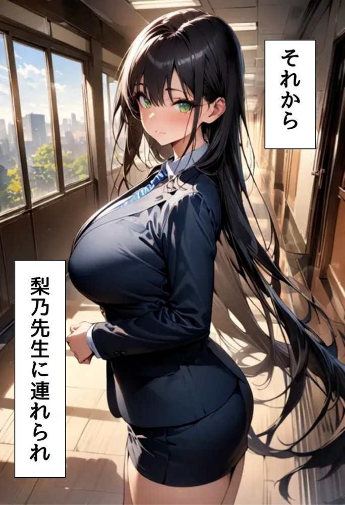 爆乳数学教師のえっちな授業【にじいろ☆がーるず】 エロ同人誌画像 010