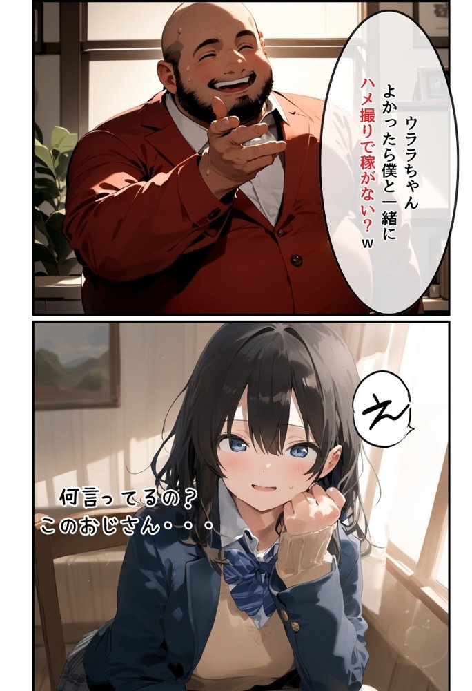 地味で華奢な裏垢女子がおじさんとハメ撮り生配信するまで【種付け出版】 エロ同人誌画像 018