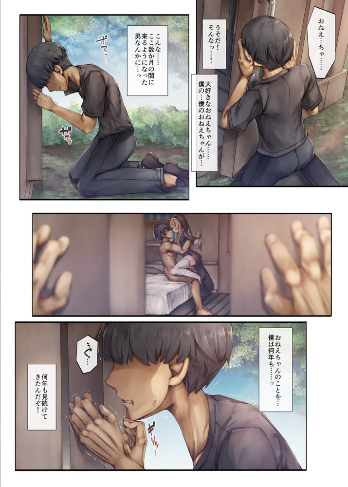 町外れの聖女様 大好きなおねえちゃんは僕の知らない男のモノ【しろくろうさ】 エロ同人誌画像 029