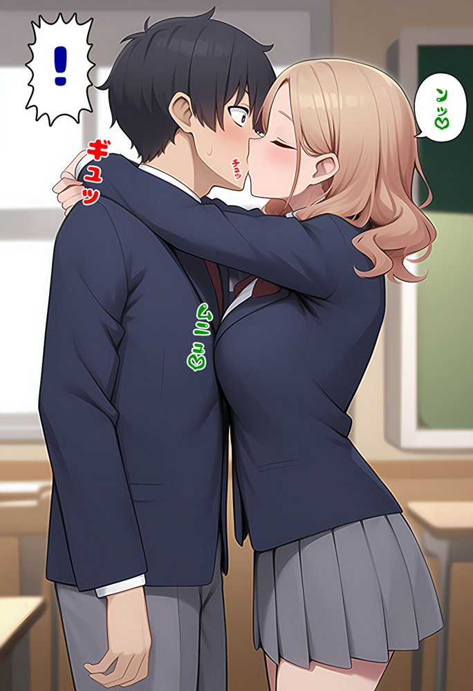 【メッチャエロい作品なので新作セールします】委員長とギャルがセックス勝負を始めたんだが俺が審判をする事になった話【暇人クラブ】 エロ同人誌画像 029
