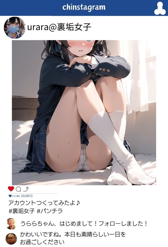 地味で華奢な裏垢女子がおじさんとハメ撮り生配信するまで【種付け出版】 エロ同人誌画像 062