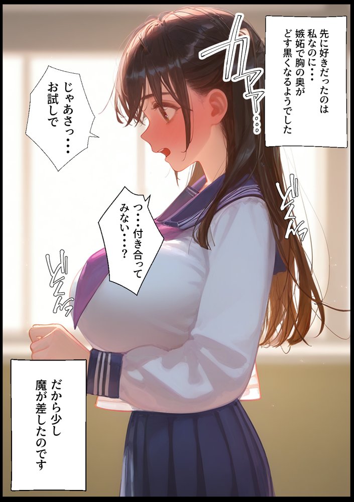 幼馴染の双子姉妹は俺のちんぽで破滅する【柑橘堂】 エロ同人誌画像 019