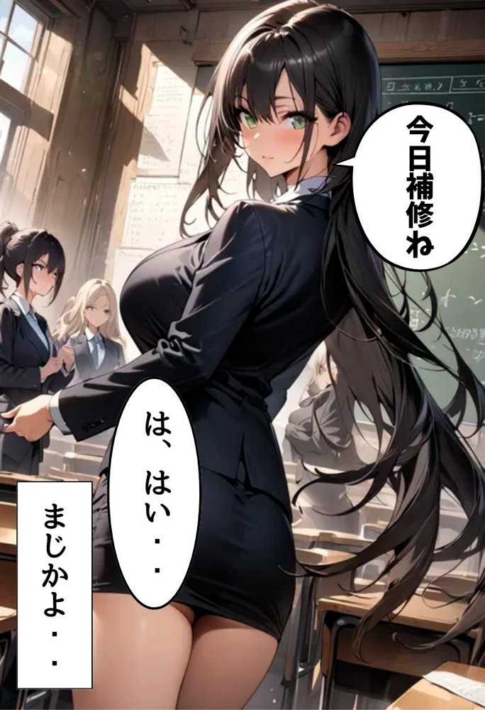 爆乳数学教師のえっちな授業【にじいろ☆がーるず】 エロ同人誌画像 026