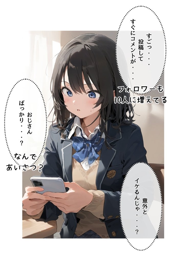 地味で華奢な裏垢女子がおじさんとハメ撮り生配信するまで【種付け出版】 エロ同人誌画像 063