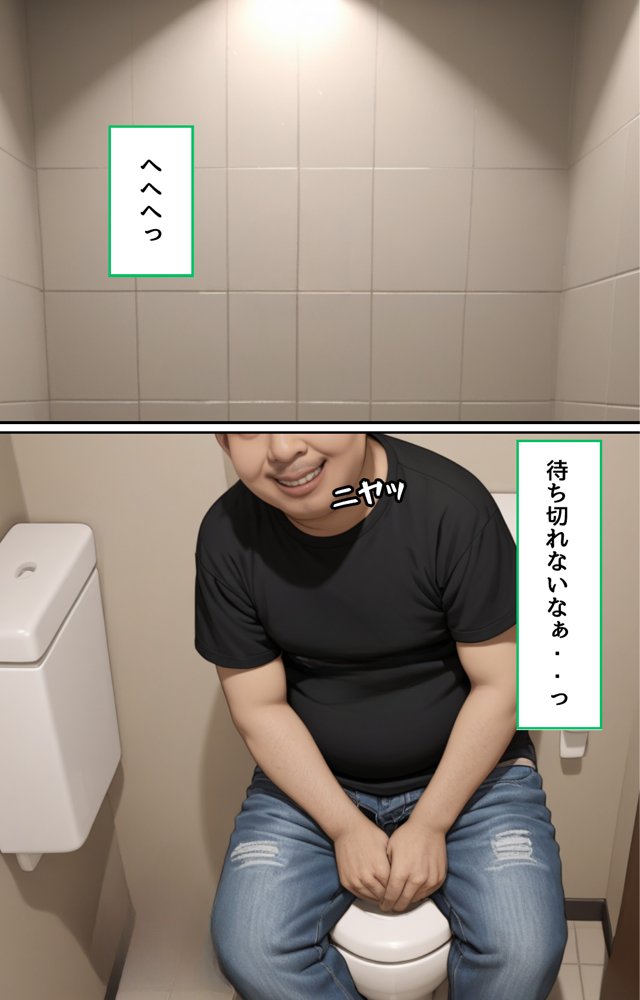 トイレに寄っただけなのに・・催〇クリームでむちむちJ〇を性支配【くりきんとん】 エロ同人誌画像 006