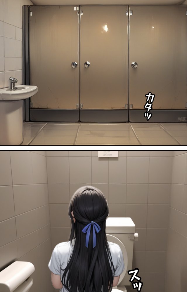 トイレに寄っただけなのに・・催〇クリームでむちむちJ〇を性支配【くりきんとん】 エロ同人誌画像 017
