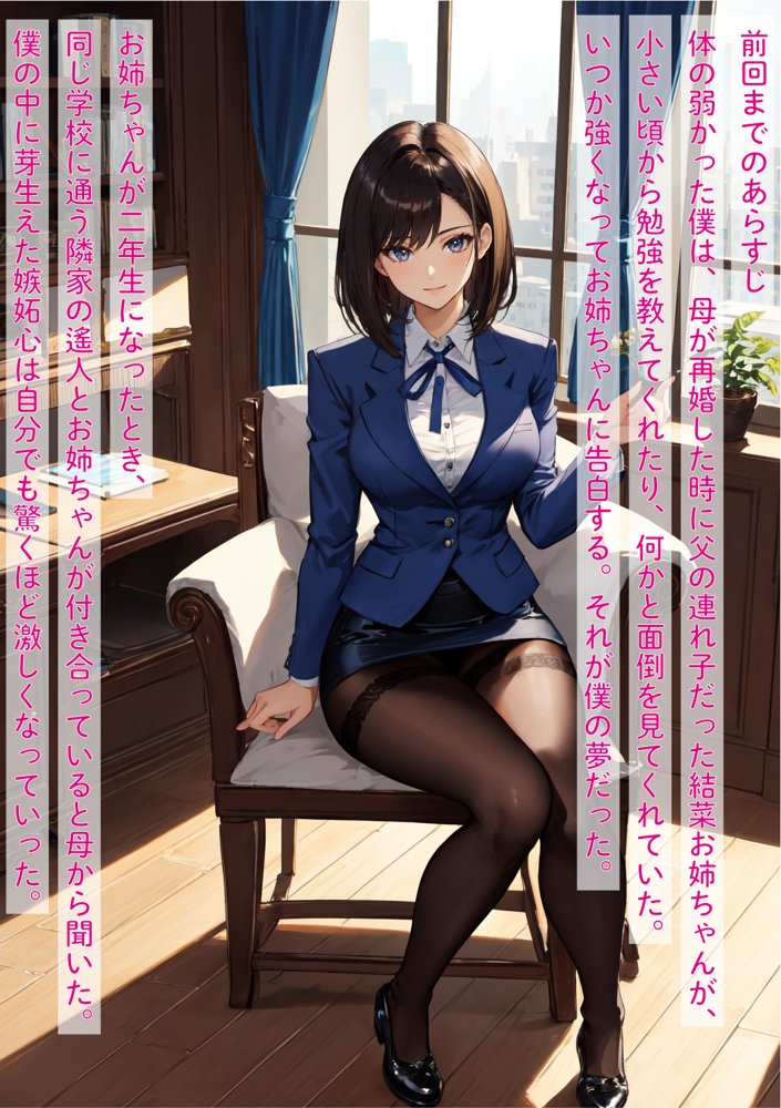 【1＋2 お得セット】［NTR］大好きな姉が隣に住む幼馴染みと恋仲になったので、嫉妬した僕が異能力で寝取った話【影愛産業】 エロ同人誌画像 014