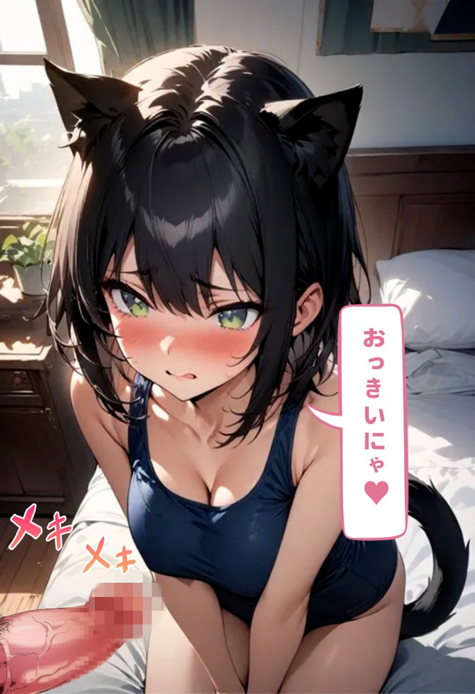 発情期の黒猫拾った話【にじいろ☆がーるず】 エロ同人誌画像 005