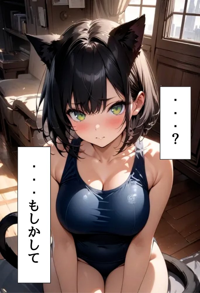 発情期の黒猫拾った話【にじいろ☆がーるず】 エロ同人誌画像 016