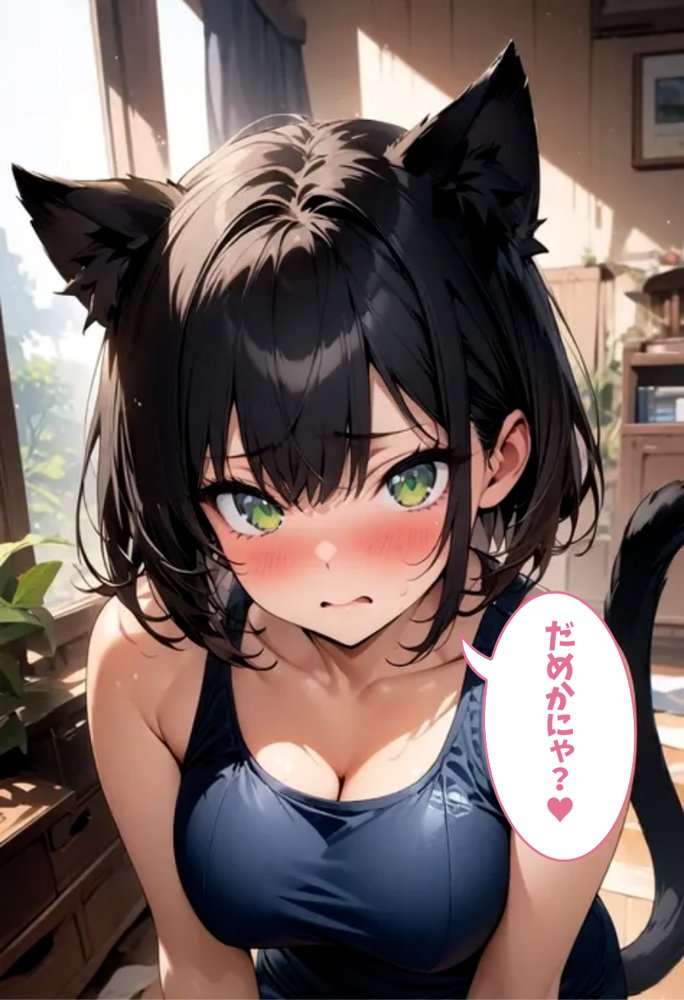 発情期の黒猫拾った話【にじいろ☆がーるず】 エロ同人誌画像 018