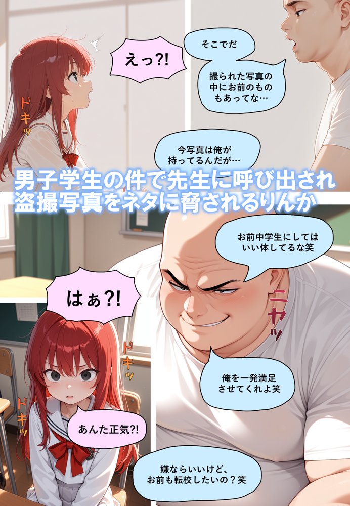 なまいき娘にお仕置きを！【きなこ餅】 エロ同人誌画像 006