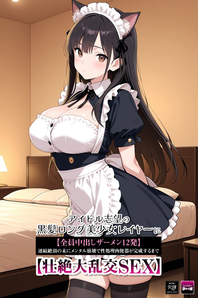アイドル志望の黒髪ロング美少女レイヤーに【全員中出しザーメン12発】連続絶頂の末にメンタル崩壊で性処理肉便器が完成するまで【壮絶大乱交SEX】第1回＜イメージ:古◯川◯唯（To◯OVEる）風＞【レイヤー孕ませ隊】 エロ同人誌画像 014