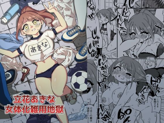 立花あきな 女体化雑用地獄【ニエロ鉱山】