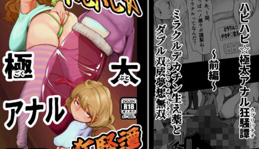 ハピハピ☆極太アナル狂騒譚【月夜の研Q所】