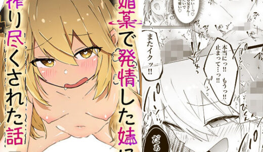 媚薬で発情した妹に搾り尽くされる話【瑠璃の工房】