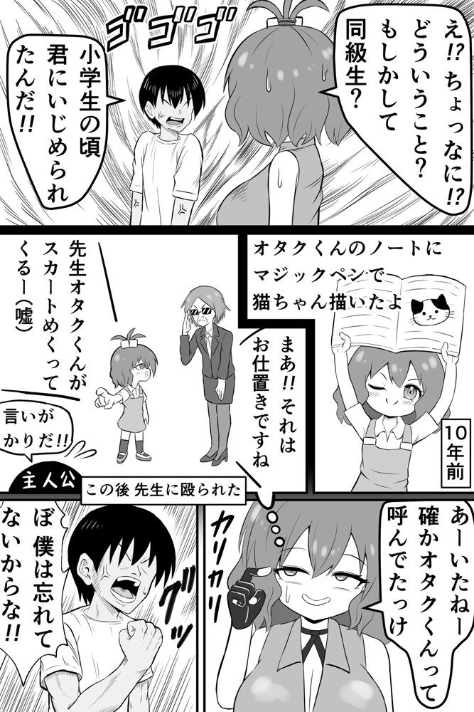 昔俺をいじめてた女の貢ぎ奴●になる話【ワヌワ】 エロ同人誌画像 005