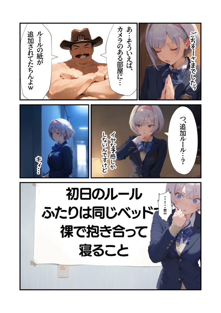 【セックスしないと出られない部屋】美少女でも流石におじさんとHしちゃう説【種付け出版】 エロ同人誌画像 058
