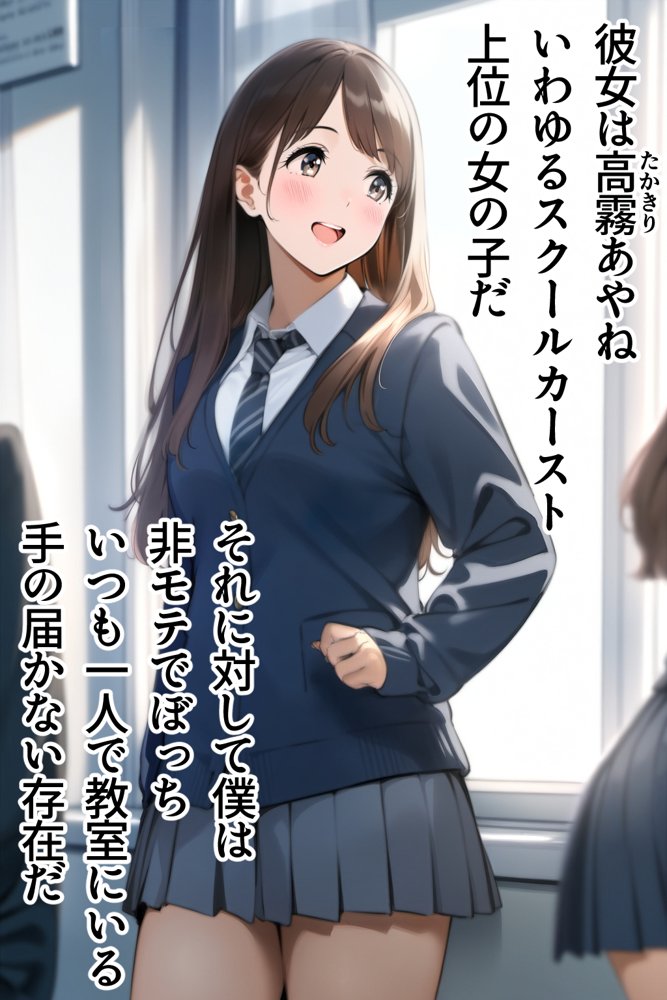 スクールカースト上位J Kと非モテの僕は実はセフレ！でも当然NTRの心配が！？ 「校内恋愛ハマる関係」放課後セックスライフ【vibrant】 エロ同人誌画像 002