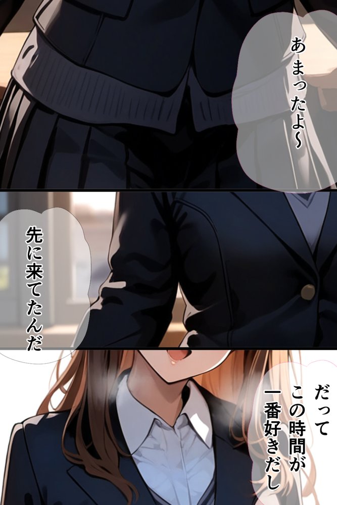 スクールカースト上位J Kと非モテの僕は実はセフレ！でも当然NTRの心配が！？ 「校内恋愛ハマる関係」【vibrant】 無料エロ漫画（同人誌）サンプル画像004
