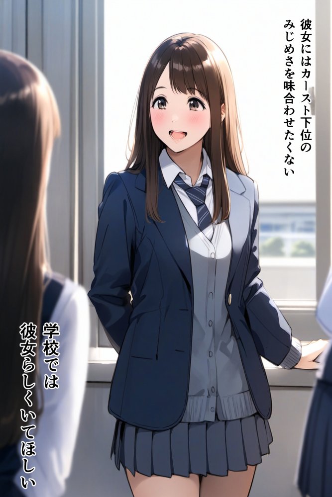 スクールカースト上位J Kと非モテの僕は実はセフレ！でも当然NTRの心配が！？ 「校内恋愛ハマる関係」【vibrant】 無料エロ漫画（同人誌）サンプル画像013