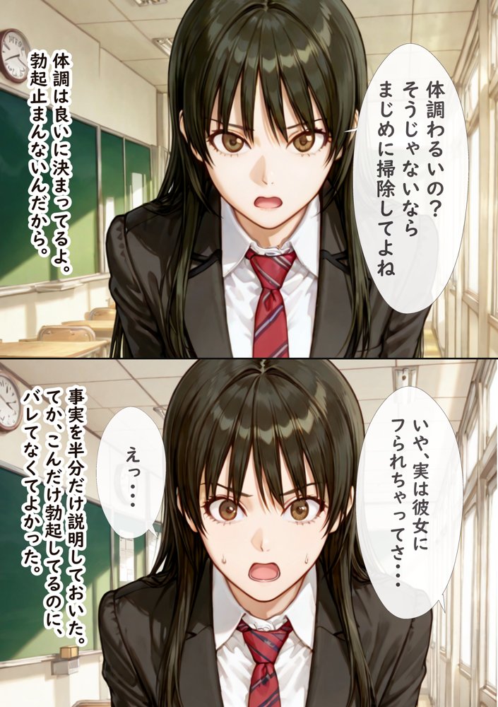 催〇支配されたクラスメイトの委員長で童貞卒業する話【ぱんたろう】 エロ同人誌画像 006