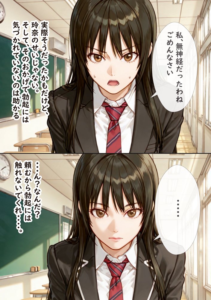 催〇支配されたクラスメイトの委員長で童貞卒業する話【ぱんたろう】 エロ同人誌画像 007