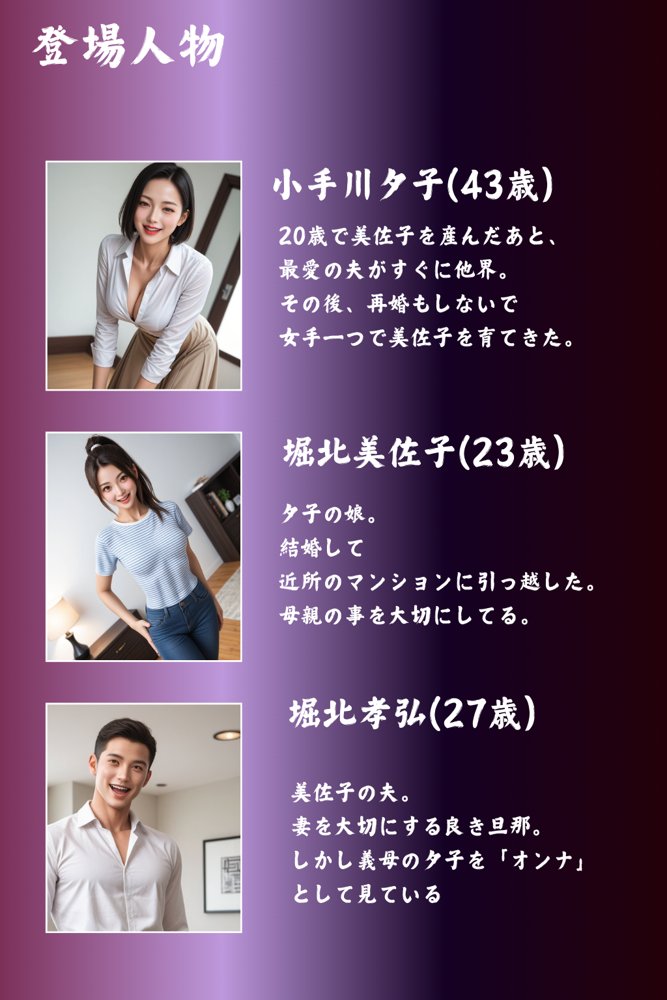 【リアル系本格NTR漫画】義母いじめ〜忘れかけていたオンナの喜び〜【ピンク堂書店 二号館】 エロ同人誌画像 002