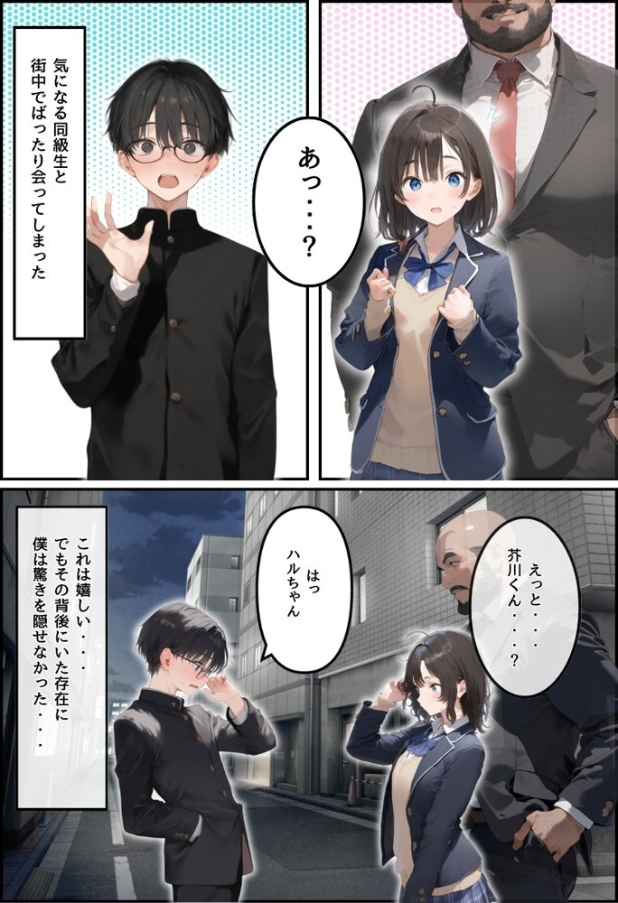 地味で華奢な裏垢女子がおじさんに甘やかされてハメ撮り撮影〜BSS編、僕が先に好きだったのに〜【種付け出版】 エロ同人誌画像 033