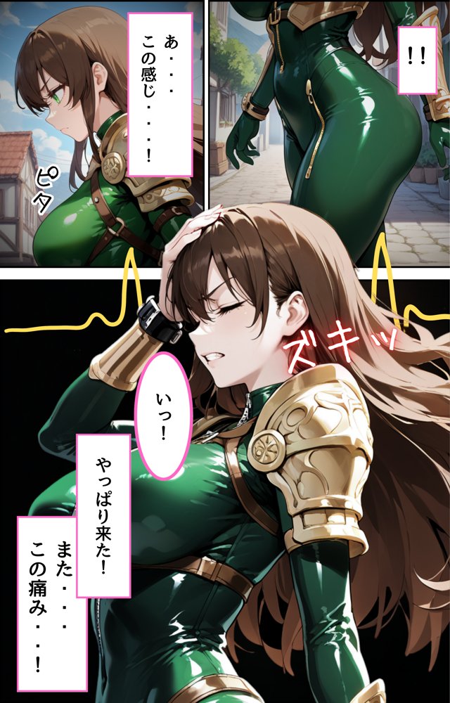 最強女戦士がゲスモブたちに凌〇されちゃう話【輪〇編】【くりきんとん】 エロ同人誌画像 026