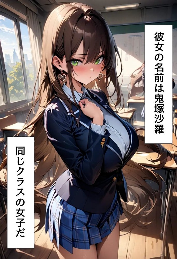 爆乳不良ギャルのマンコ使わせてもらった話【にじいろ☆がーるず】 エロ同人誌画像 002