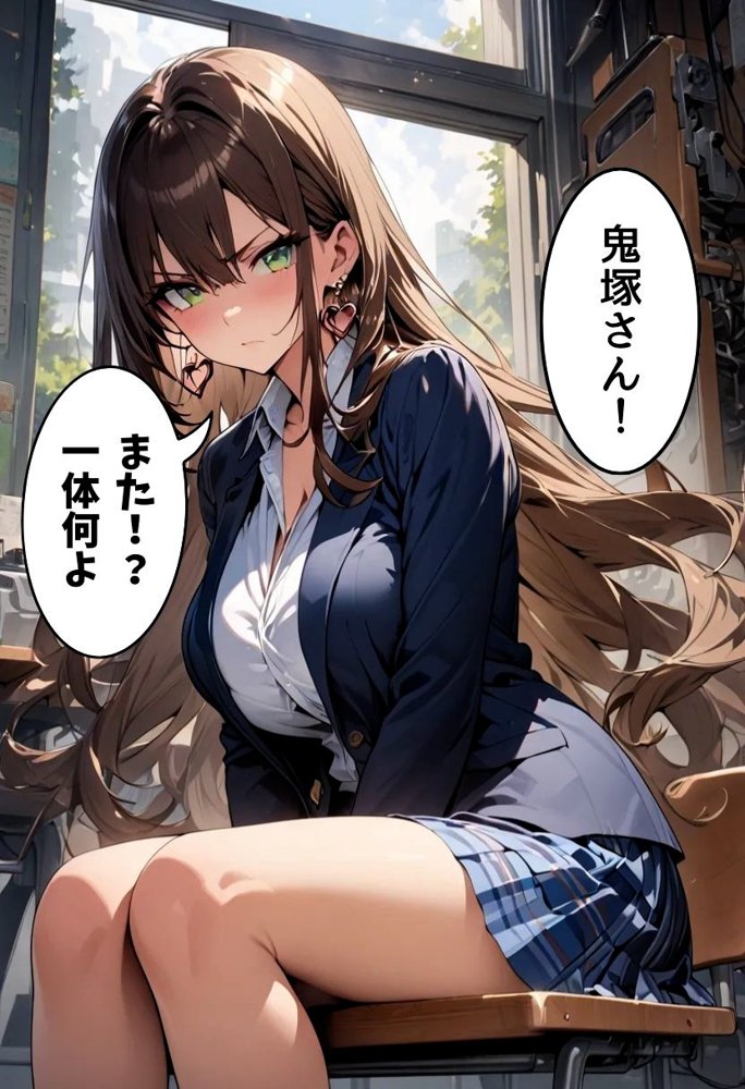 爆乳不良ギャルのマンコ使わせてもらった話【にじいろ☆がーるず】 エロ同人誌画像 003