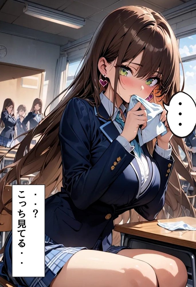 爆乳不良ギャルのマンコ使わせてもらった話【にじいろ☆がーるず】 エロ同人誌画像 008