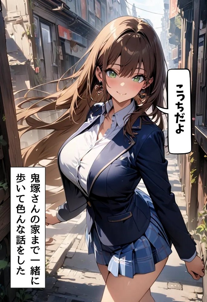 爆乳不良ギャルのマンコ使わせてもらった話【にじいろ☆がーるず】 エロ同人誌画像 014
