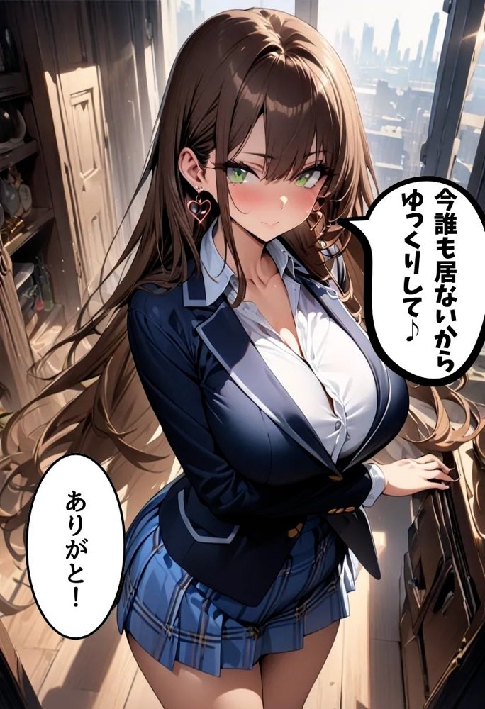 爆乳不良ギャルのマンコ使わせてもらった話【にじいろ☆がーるず】 エロ同人誌画像 018