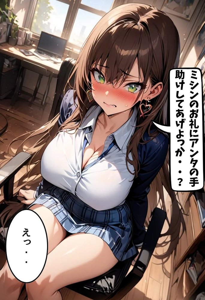 爆乳不良ギャルのマンコ使わせてもらった話【にじいろ☆がーるず】 エロ同人誌画像 026