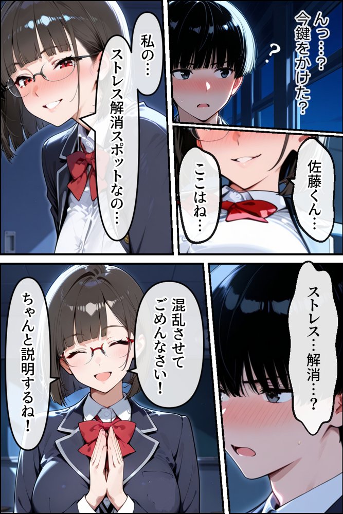 生徒会長は僕を虐めることでストレス解消しています【性欲解放戦線 【性欲が理性を超えちゃう系】】 無料エロ漫画（同人誌）サンプル画像013