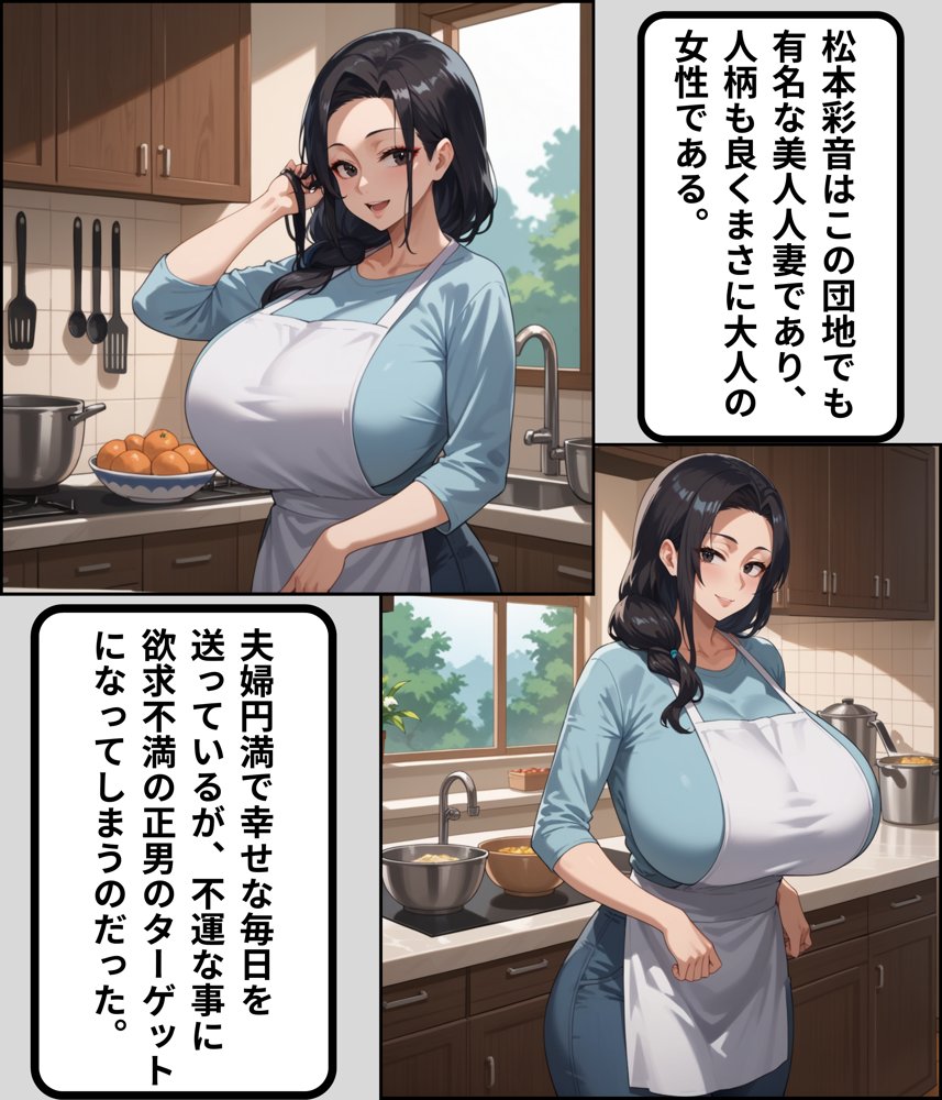 催●支配  団地妻  隣人が両方とも美人人妻だったので催●お香で発情させて寝取った話【くりきんとん】 エロ同人誌画像 003