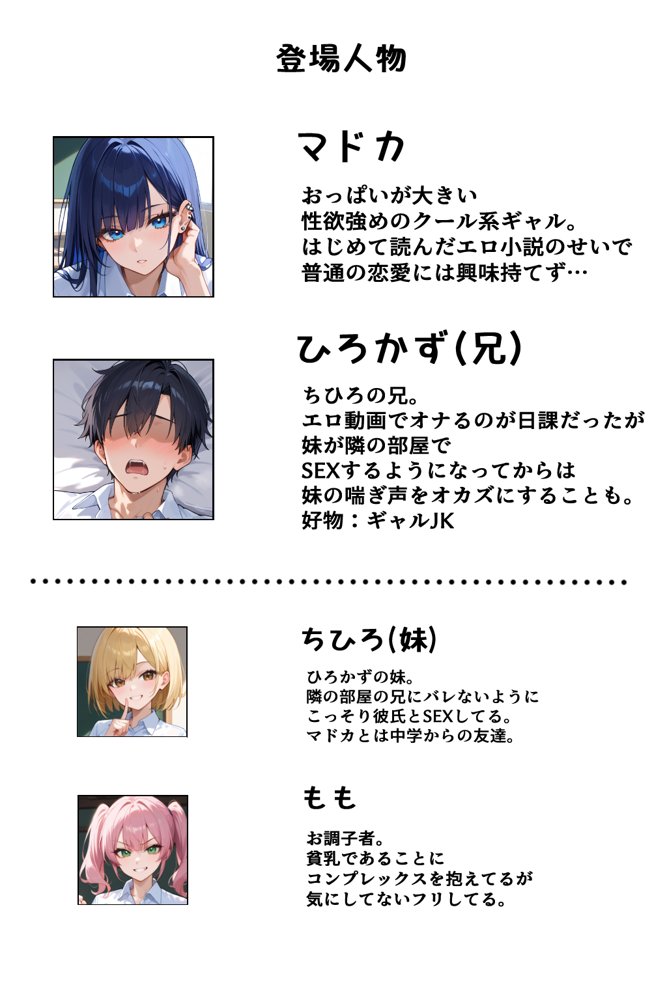 妹のギャル友にシコってる所を見られ下僕になる話【官能マンガ2D（地味娘、ギャル）】 エロ同人誌画像 001