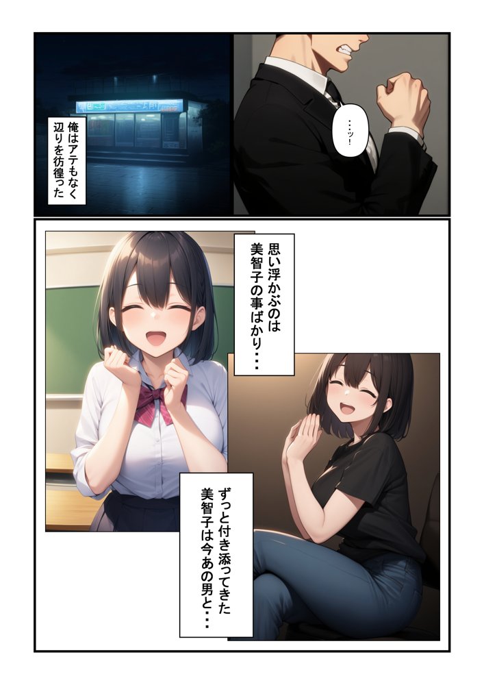 借金を返す為に、嫁を他の男に抱かせた…【性癖アンソロジー】 エロ同人誌画像 018
