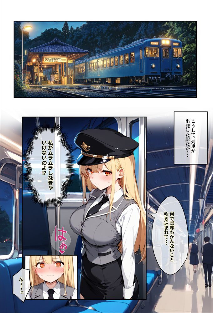 痴●されたいだけの学年1位をNTRの中で肉便器にした話〜中出し列車で働くビッチ〜【エロマンガールズ】 無料エロ漫画（同人誌）サンプル画像005