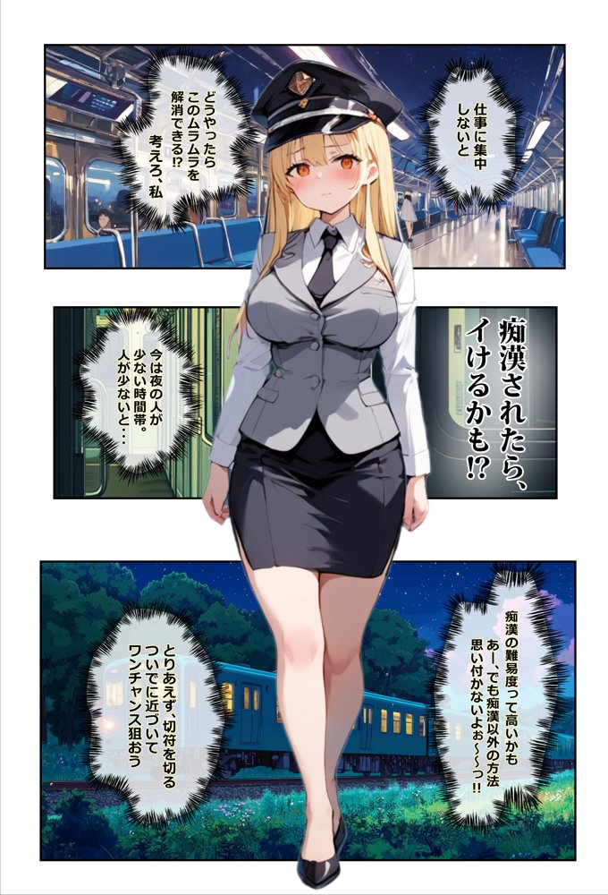 痴●されたいだけの学年1位をNTRの中で肉便器にした話〜中出し列車で働くビッチ〜【エロマンガールズ】 無料エロ漫画（同人誌）サンプル画像006