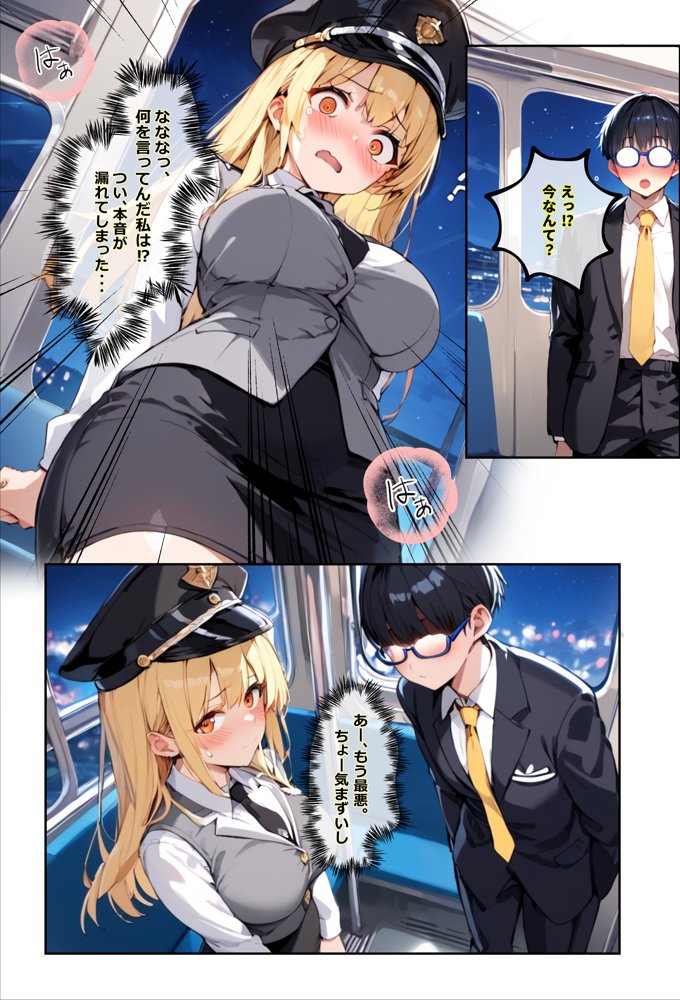 痴●されたいだけの学年1位をNTRの中で肉便器にした話〜中出し列車で働くビッチ〜【エロマンガールズ】 無料エロ漫画（同人誌）サンプル画像008