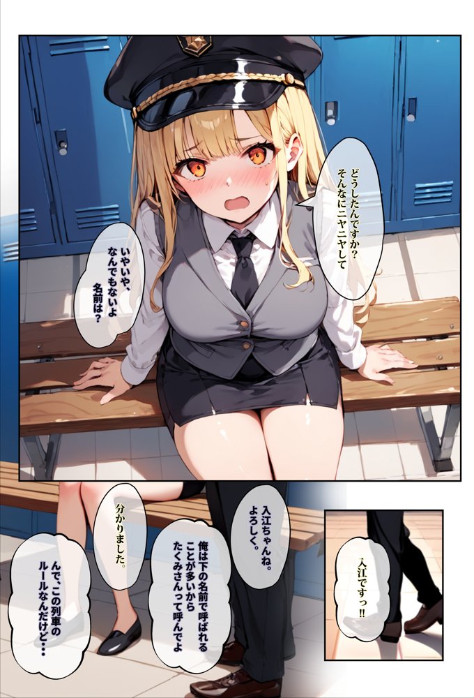 痴●されたいだけの学年1位をNTRの中で肉便器にした話〜中出し列車で働くビッチ〜【エロマンガールズ】 無料エロ漫画（同人誌）サンプル画像044