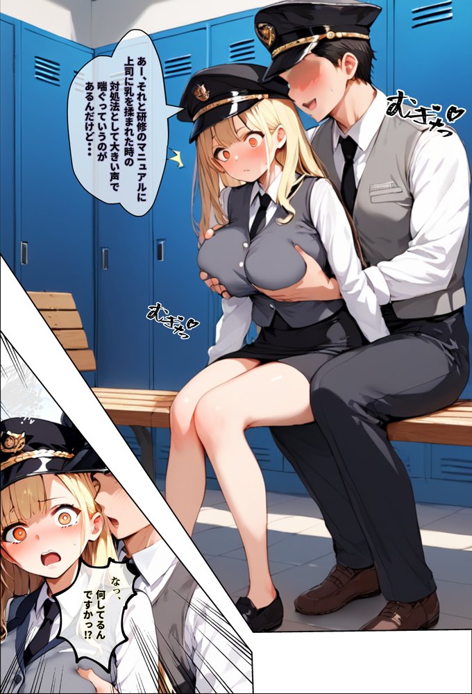痴●されたいだけの学年1位をNTRの中で肉便器にした話〜中出し列車で働くビッチ〜【エロマンガールズ】 無料エロ漫画（同人誌）サンプル画像046