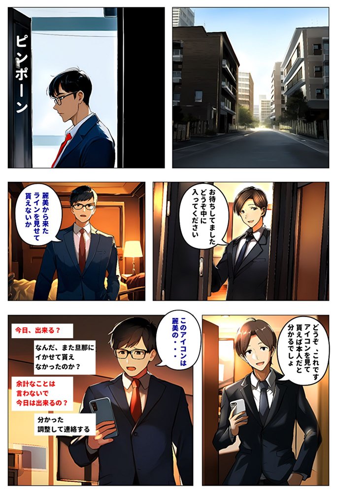 間男の提案に乗って不倫現場を目撃したら、最愛の妻が土下座してセックスのお願いをした。【暇人クラブ】 エロ同人誌画像 006