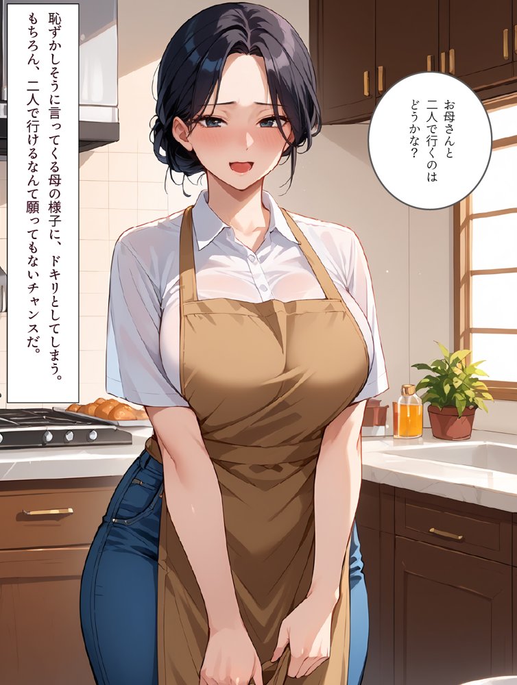 母と露天風呂付き客室のある温泉宿に行った話【影愛産業】 エロ同人誌画像 018
