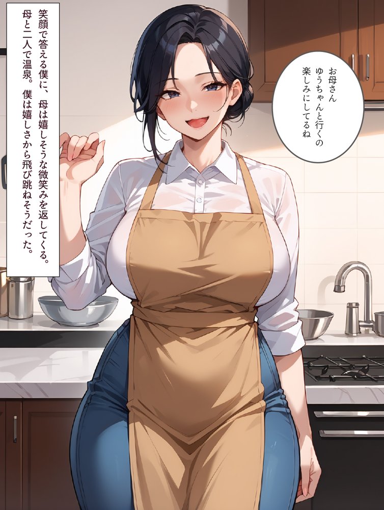 母と露天風呂付き客室のある温泉宿に行った話【影愛産業】 エロ同人誌画像 020