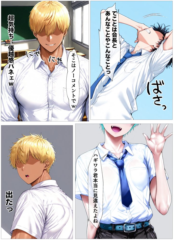 学園の王子様は爆乳だったのでオレのデカチンでメスにする【セイヘキ爆NEW出版】 エロ同人誌画像 013