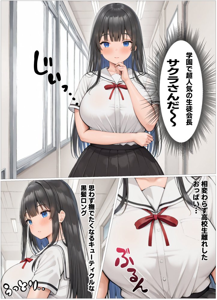 寝取られたくなくて超努力したら…寝取り男要素満載になってハーレムをする 〜生徒会長は激エロでセックスも優等生〜【セイヘキ爆NEW出版】 エロ同人誌画像 015
