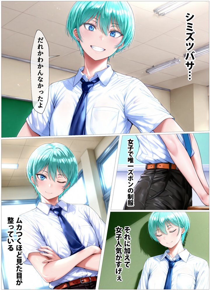 学園の王子様は爆乳だったのでオレのデカチンでメスにする【セイヘキ爆NEW出版】 エロ同人誌画像 014